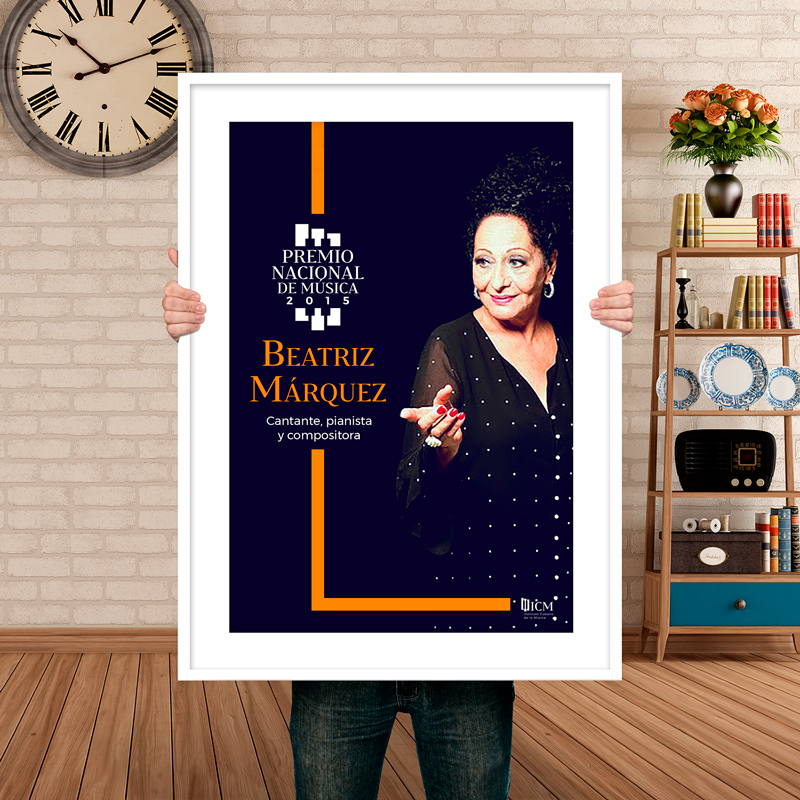 Premio Nacional de Música-diseño de cartel