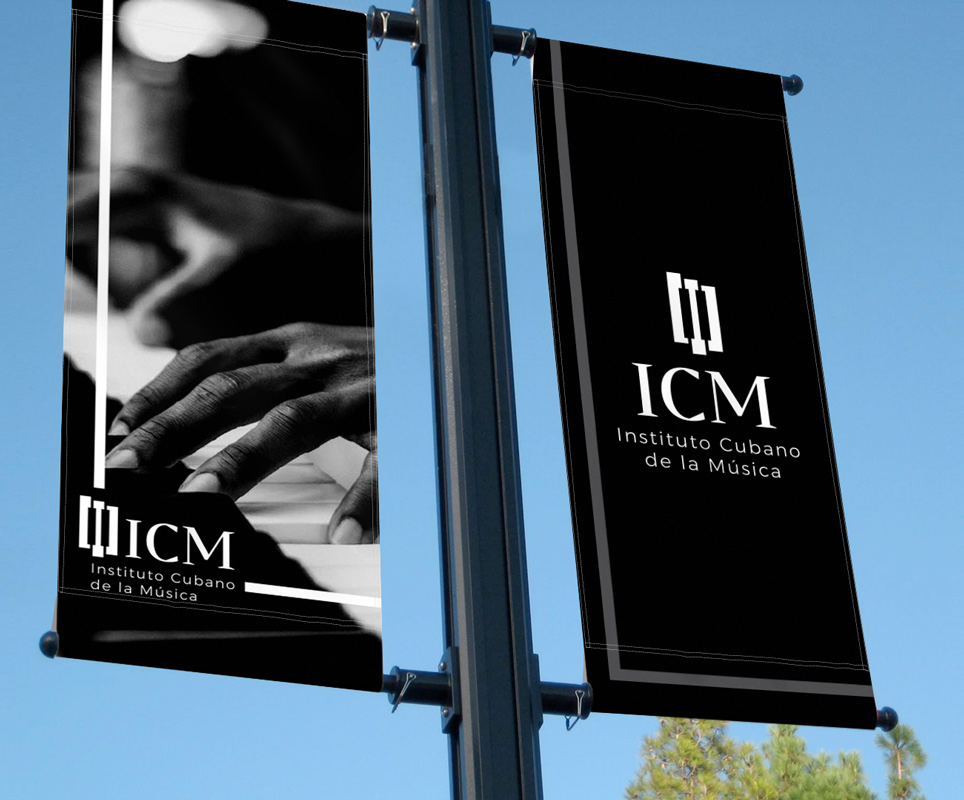 Instituto Nacional de la Música-diseño de roll up