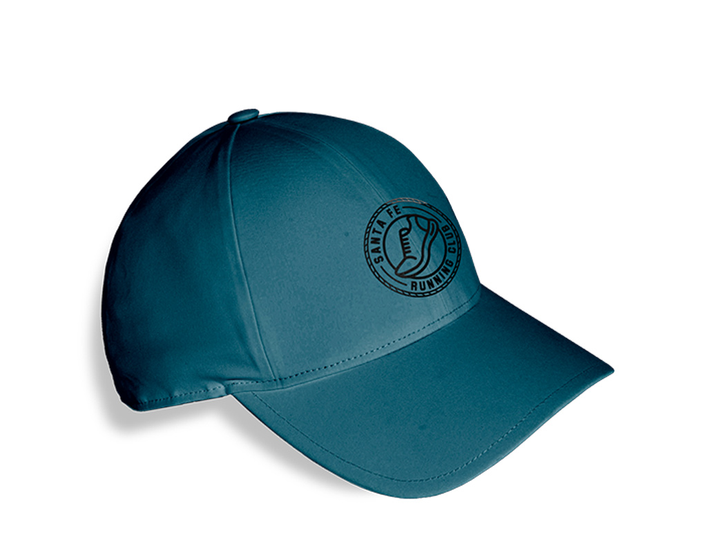 Santa Fe Running Club-marca aplicada sobre gorra