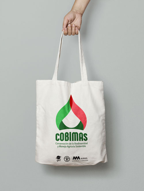 Diseño de marca COBIMAS_bolsa de tela