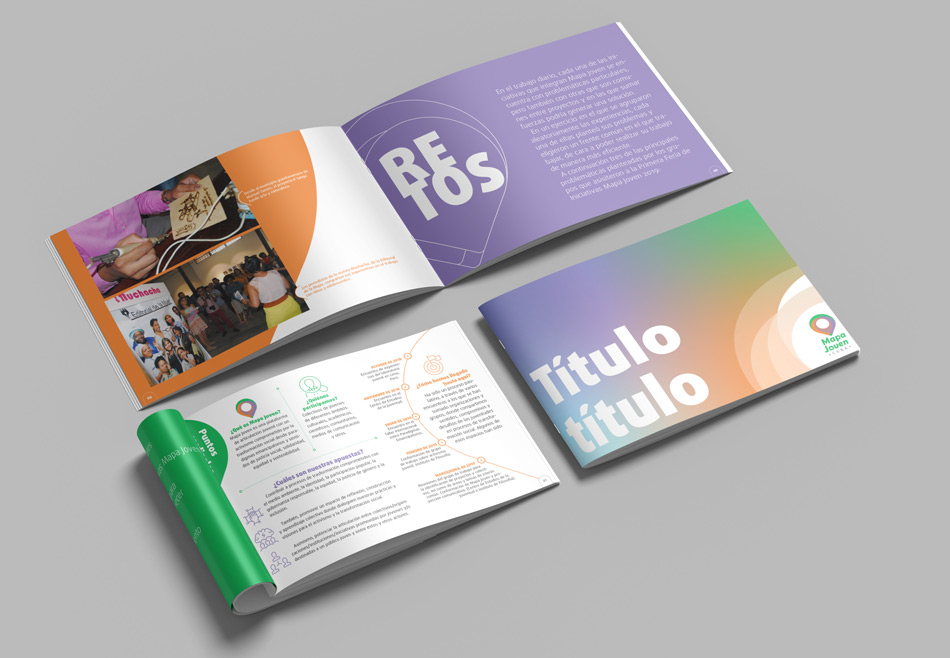 Diseño de marca para Mapa Joven Cuba_boletin