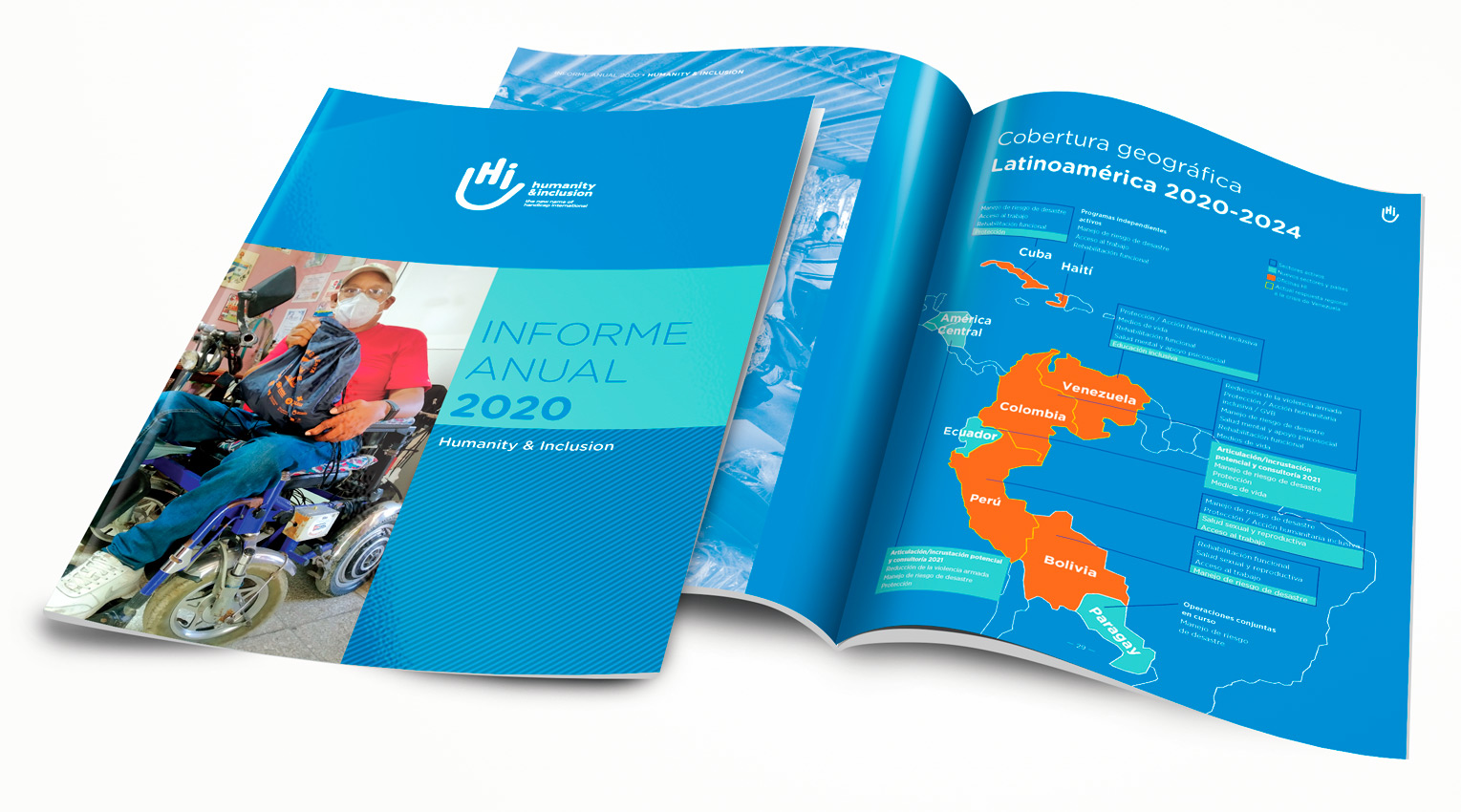 Publicaciones editoriales para OXFAM y HI