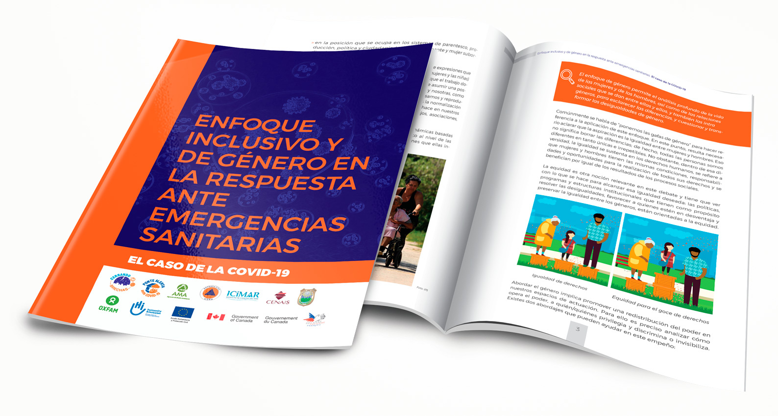 Publicaciones editoriales para OXFAM y HI