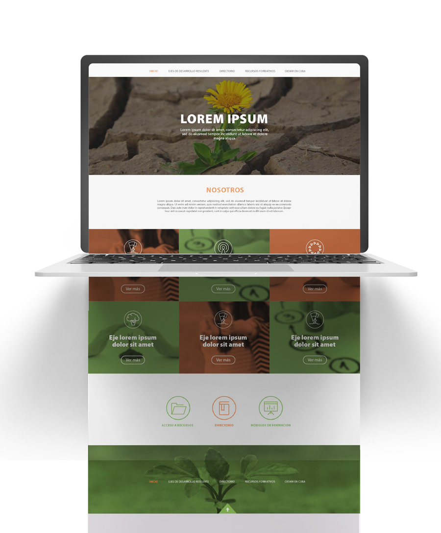 Cuba Resiliente-propuesta de diseño de plataforma