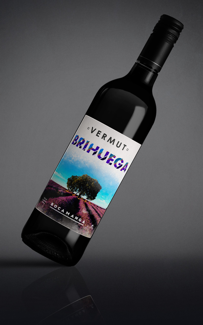 Diseños para Pista Corta Bodegas. Diseño de etiqueta