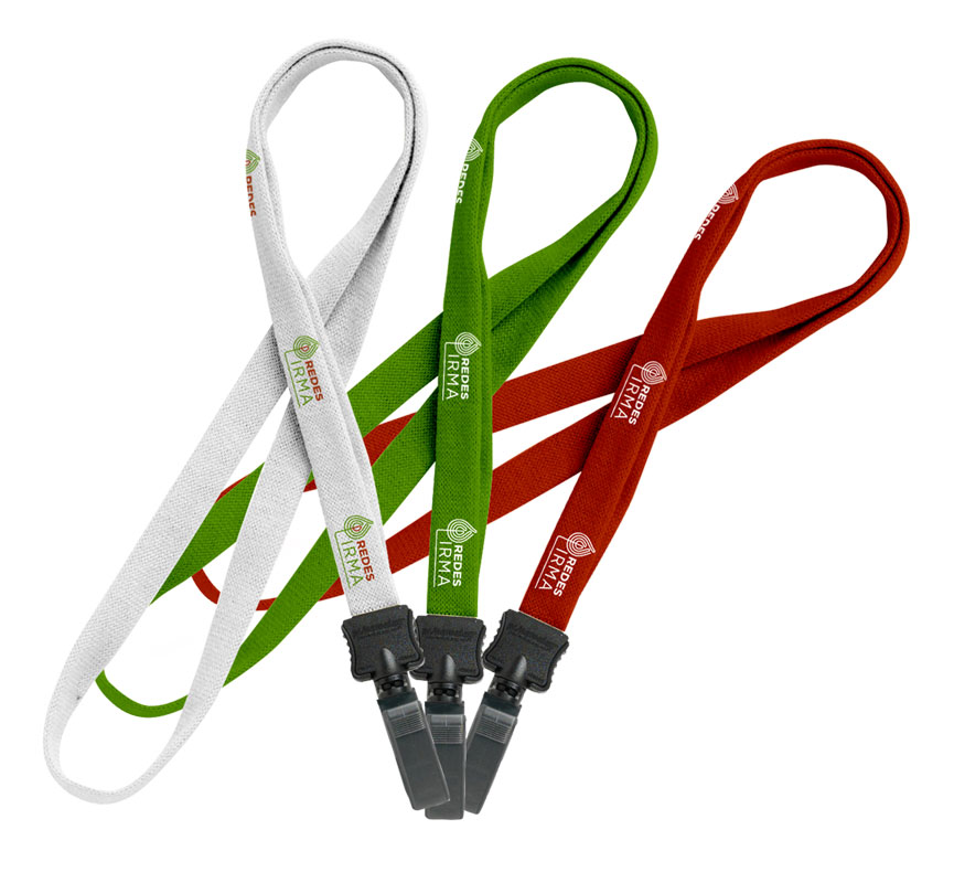 Redes Irma, diseño de lanyard