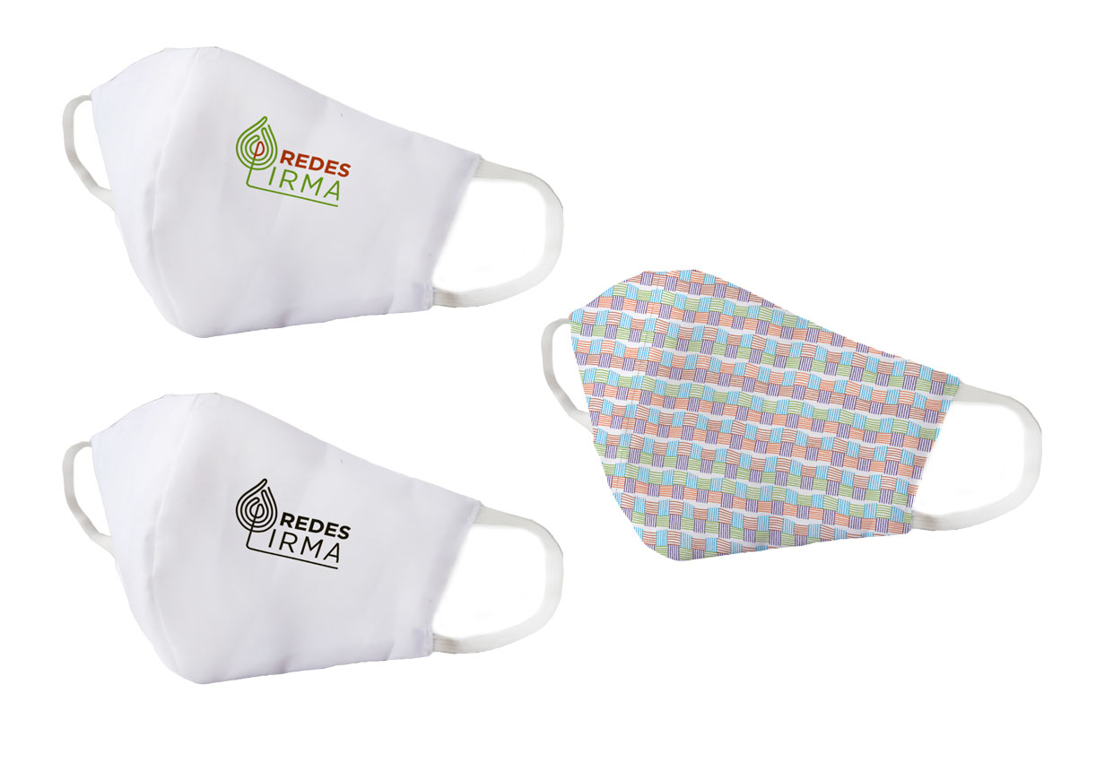 Redes Irma, diseño de mascarillas